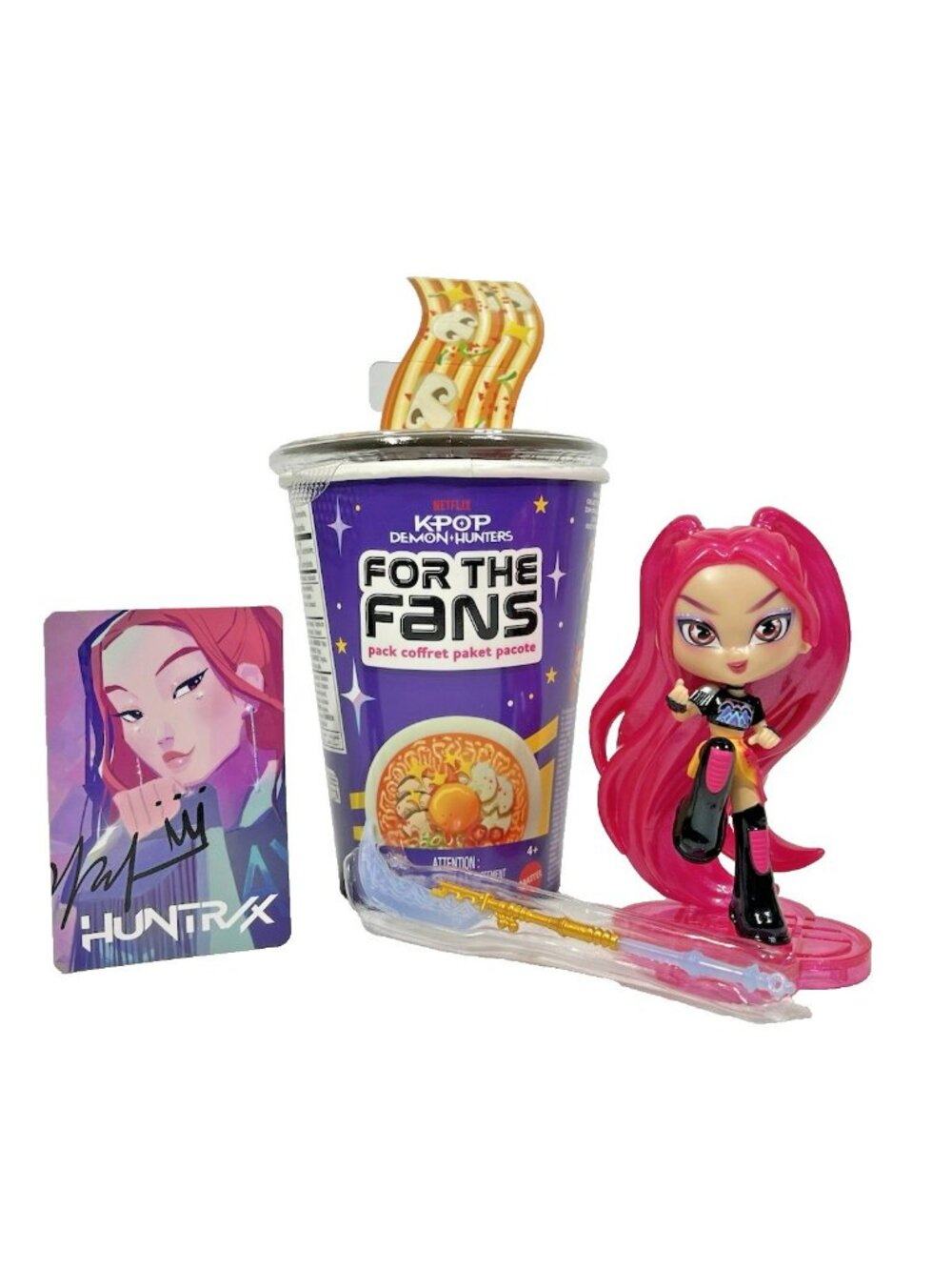 KPOP Demon Hunters 5" MIRA For The Fans Pack Collectible Figure Set NEW 2026